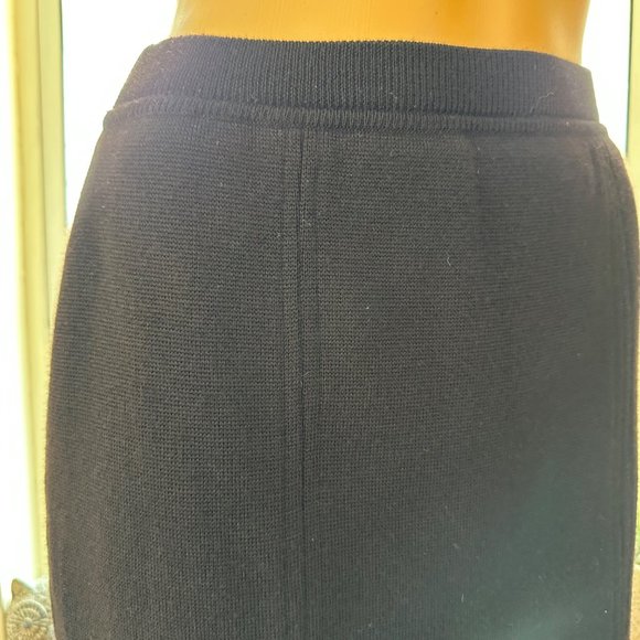 Dana Buchman|Womens|Woven Pencil Skirt|Small|Brown|100% Extra Fine Merino Wool - Picture 4 of 16
